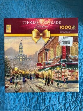 Thomas Kinkade 1000 piece Christmas Puzzle